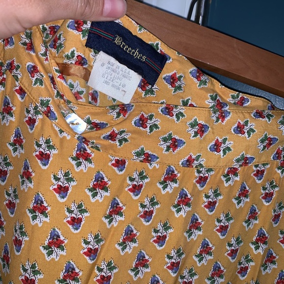 Vintage Breeches long floral print wrap skirt Sml - Picture 2 of 8